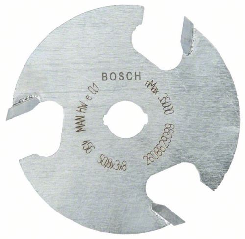 BOSCH Pločasti rezač 8 mm, D1 50,8 mm, L 3 mm, G 8 mm 2608629389