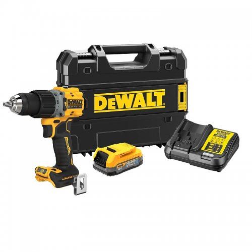 DeWalt Aku bušilica čekić 18V 1x1.7Ah DeWALT POWERSTACK DCD805E1T