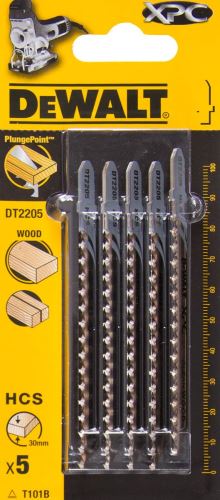 DeWALT XPC list pile, za drvo, 100 mm (5 kom) DT2205