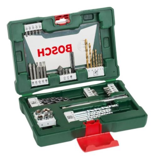 BOSCH 48 kom TiN set bitova i svrdla s magnetskim teleskopom 2607017314