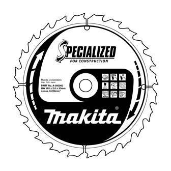 MAKITA list pile za drvo SPECIALIZED dizajn 235x2,8x30 mm 16 zuba B-13699