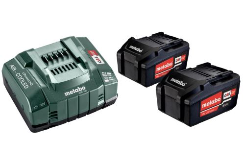 METABO Osnovni set (punjač + baterije) 18V / 2 x 5,2 Ah 685051000