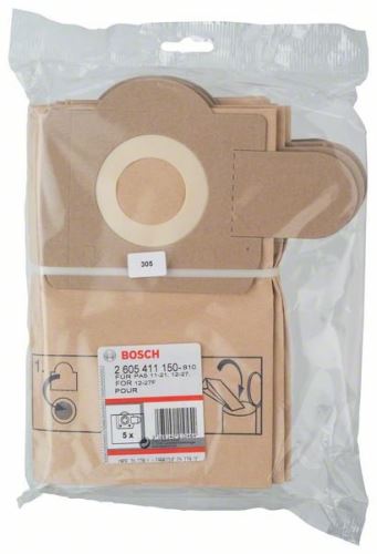 BOSCH papirnate filter vrećice PAS11-21 (5 kom) 2605411150