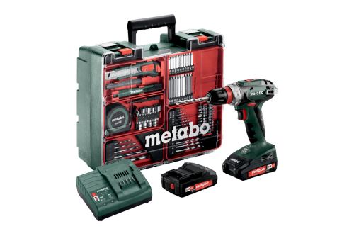 Aku bušilica METABO BS 18 Quick MD 2x2,0 Ah 1-10mm 602217880