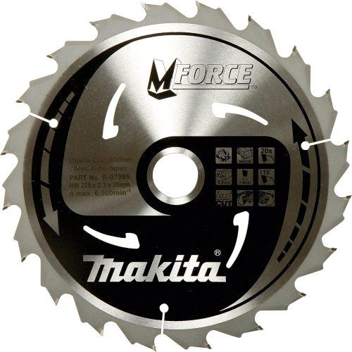 MAKITA List pile za drvo MFORCE 190x2x30mm 24Z B-32041