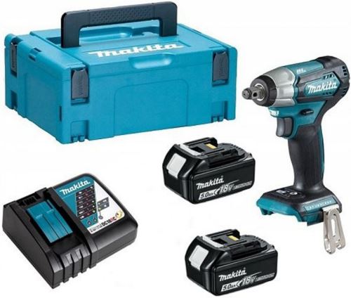 Makita akumulatorska udarna odvijač 1/2" Li-ion LXT 18V/5.0Ah DTW181RTJ