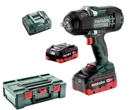 Metabo akumulatorski udarni ključ SSW 18 LTX 1450 BL, 18V/2x5.5Ah - 602401660