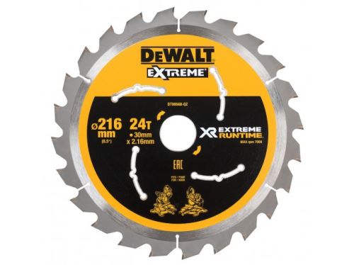 DeWALT List pile (idealan za FLEXVOLT pile) 216 x 30 mm, 24 zuba DT99568