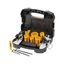 DeWALT Extreme Bi-Metal električarski set za bušenje rupa u torbici (11 kom.) DT90356