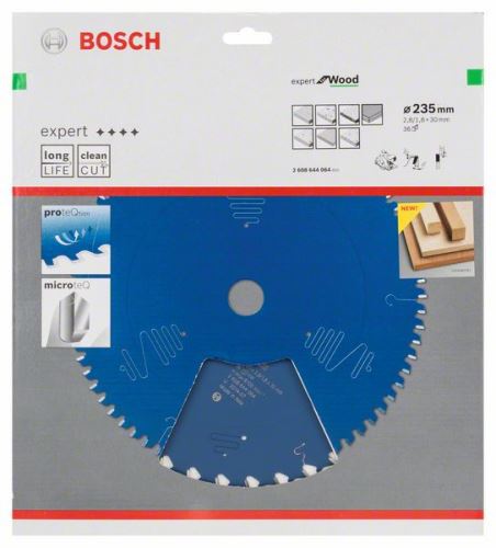 BOSCH List pile Expert for Wood 235 x 30 x 2,8 mm, 36 2608644064