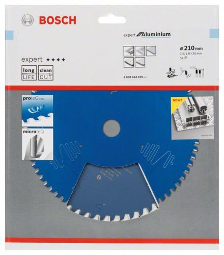 BOSCH List pile Expert for Aluminium 210 x 30 x 2,6 mm, 54 2608644109