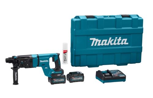 Makita Akumulatorski čekić SDS-Plus Li-ion XGT 40V/4.0Ah, kofer HR007GM201