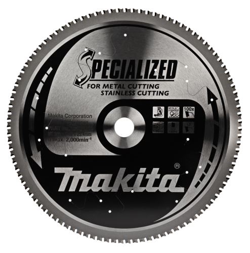 MAKITA list pile nehrđajući čelik SPECIALIZED 305x1,95x25,4 mm 100 zuba B-23123