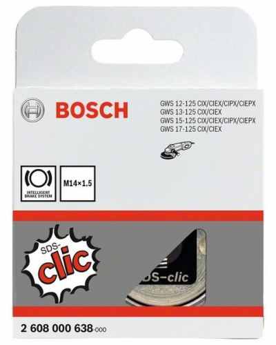 BOSCH Brzozatezna matica SDS-clic M 14 x 1,5 mm M 14 x 1,5 mm 2608000638