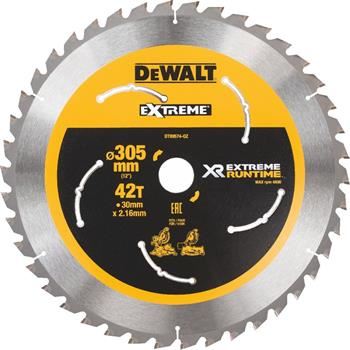 DeWALT List pile (idealan za FLEXVOLT pile), 305 x 30 mm, 42 zuba DT99574