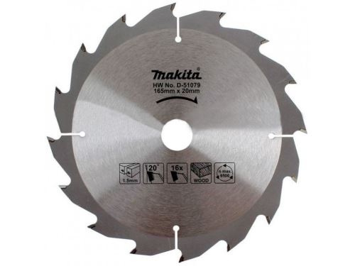 MAKITA list pile za drvo SPECIALIZED 165x1,5x20 mm 16 zuba D-51079