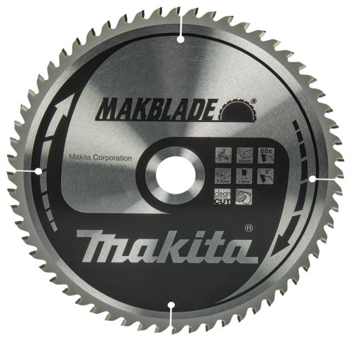 MAKITA list pile za drvo MAKBLADE 260x2,3x30 mm 60 zuba B-32801