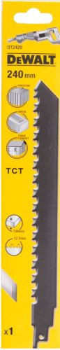 DeWALT List pile (TCT) za rezanje cigle i blokova Poroton, 240 mm DT2420