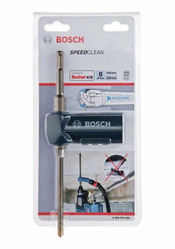 BOSCH Šuplje svrdla s izvlačenjem SDS plus-9 Speed Clean 8 X 100 X 230 mm 2608579292