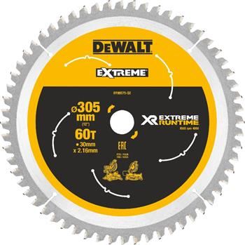 DeWALT list pile (idealan za FLEXVOLT pile), 305 x 30 mm, 60 zuba DT99575