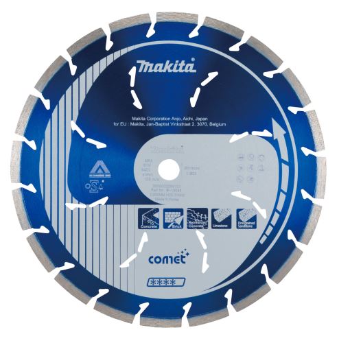 MAKITA dijamantna rezna ploča Comet Rapid 300x20 mm B-13546