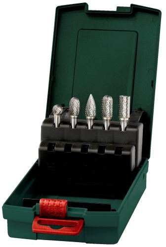 METABO Set glodalica za GE, drška 6 mm (5 kom) 628403000