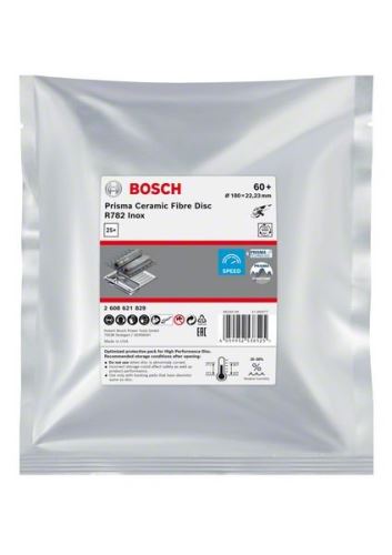 BOSCH EXPERT PRISMA fiber disk R782,180,P60,25kom 2608621829