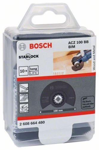 BOSCH RB – 10 kom ACZ 100 BB 100 mm 2608664480