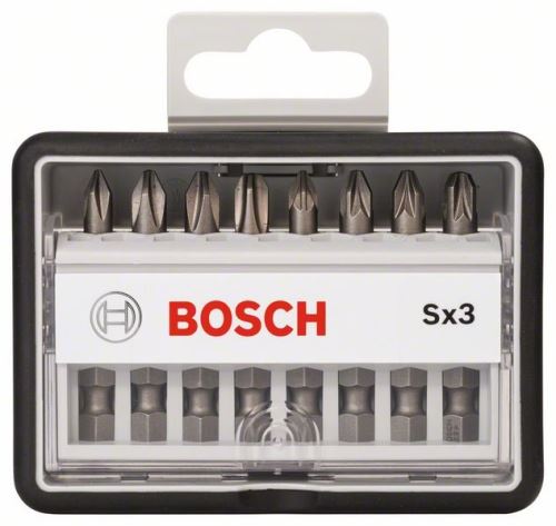 BOSCH 8-dijelni set bitova Robust Line, Sx Extra-Hart 49 mm, 8-dijelni set 2607002558