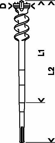 BOSCH Probojna bušilica SDS-max-9 Break Through 45 x 450 x 600 mm 1618596455