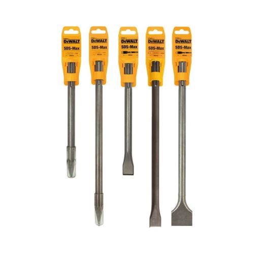 DeWALT Set dlijeta za SDS-max (5 kom) SDSMAXSET2