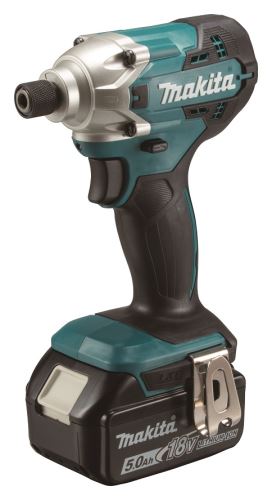 Makita Aku udarni odvijač 1/4" Li-ion LXT 18V / 5,0 Ah, Makpac DTD156RTJ