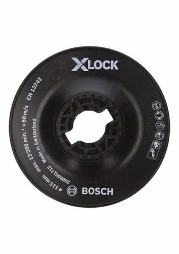 BOSCH X-LOCK Podložna ploča, gruba 115 mm, 13300 o/min 2608601713