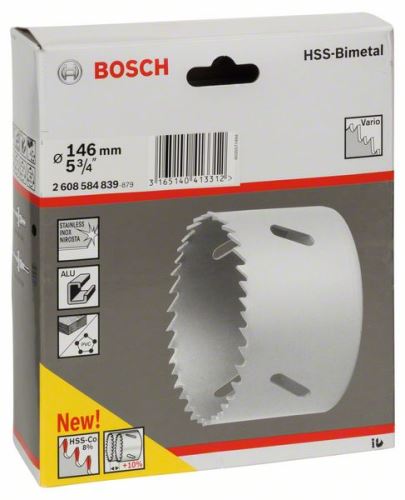 BOSCH HSS-bimetalni bušilica za standardni adapter 146 mm, 5 3/4" 2608584839