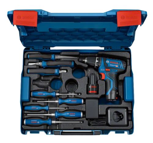 BOSCH GSR 12V-15 Combo Kit i ručni alat 060186810R