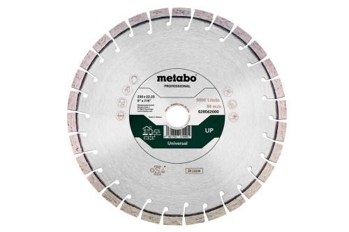 METABO Dijamantna rezna ploča Dia-TS 230x22,23 mm - UP, univerzalna, profesionalna 628562000