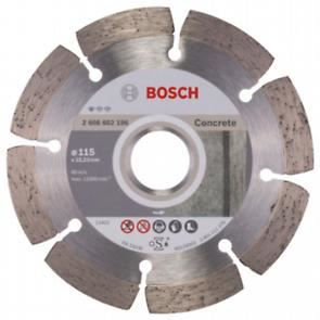 BOSCH Dijamantna rezna ploča Standard for Concrete 115 x 22,23 x 1,6 x 10 mm 2608602196