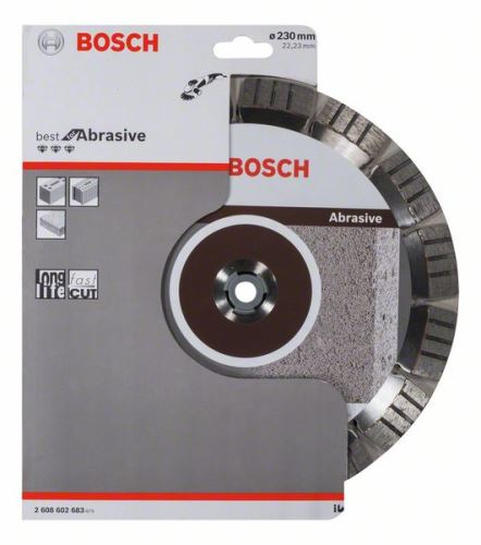 BOSCH Dijamantna rezna ploča Best for Abrasive 230 x 22,23 x 2,4 x 15 mm 2608602683