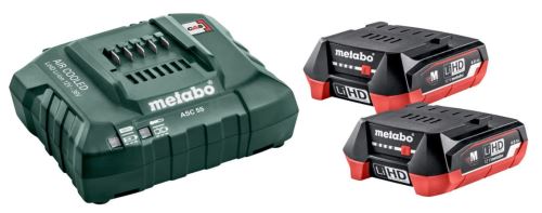 METABO Osnovni set (punjač + baterije) 12 V / 2 x LiHD 4.0 Ah 685301000