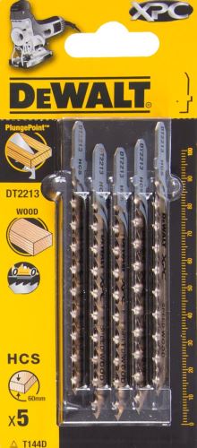 DeWALT XPC listovi pile za drvo i čelik (HCS) 100 mm Quick Cuts (5 kom.) DT2213