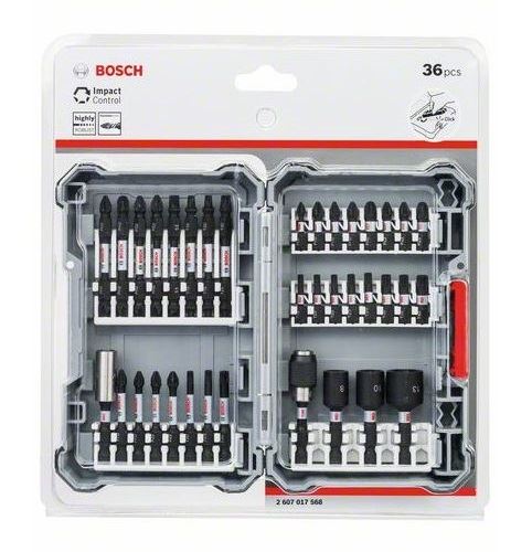 BOSCH set bitova i nasadnih ključeva Pick&Click Impact Control od 36 dijelova 2607017568