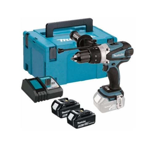 Makita Aku udarni odvijač Li-ion LXT 18V/5,0 Ah, Makpac DHP458RTJ