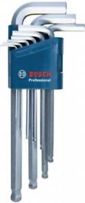 Bosch imbus ključ imbus ključ 9 kom 1600A01TH5