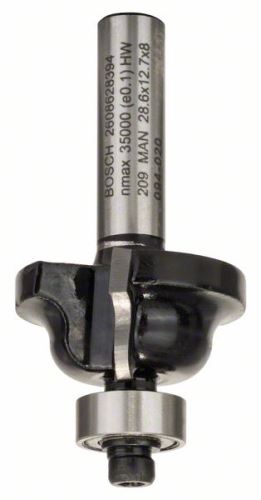 BOSCH Rezač profila B 8 mm, R1 4 mm, Š 8 mm, D 12,4 mm, G 54 mm 2608628394