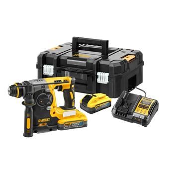 DeWALT kombinirani čekić SDS-Plus 18 V PowerStack 2x 5Ah, TSTAK DCH273H2T