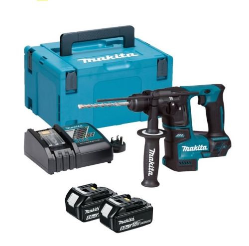 Makita akumulatorska udarna bušilica Li-ion LXT 18V/5.0Ah, Makpac DHR171RTJ