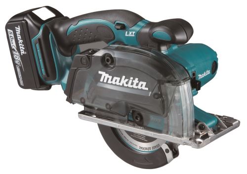 MAKITA akumulatorska pila za metal Li-ion LXT 18V/5.0Ah, Makpac DCS552RTJ