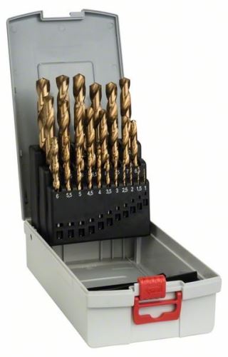 BOSCH 25-dijelni set bušilica za metal ProBox HSS-TiN (titan premaz) 1-13 mm 2608587019