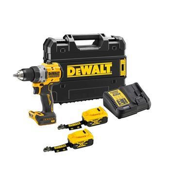 DeWALT 18V AKU bušilica 2x5Ah LR, punjač, Tstak DCD800P2LRT