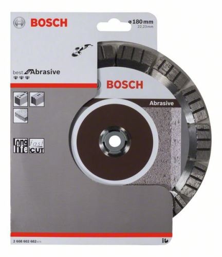 BOSCH Dijamantna rezna ploča Best for Abrasive 180 x 22,23 x 2,4 x 12 mm 2608602682